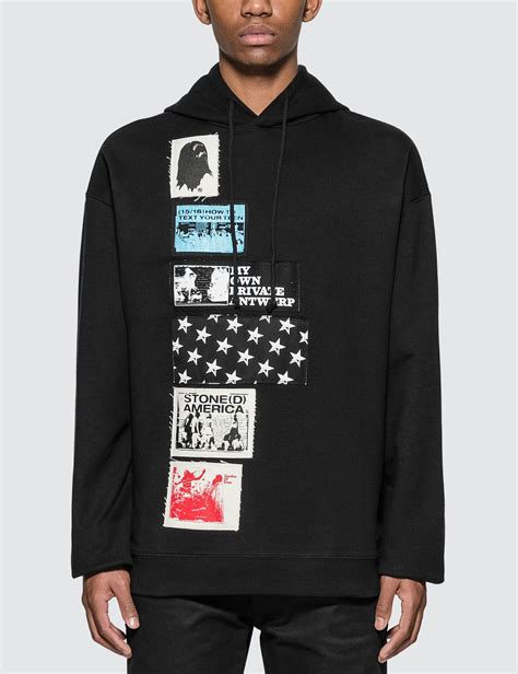 raf simons hoodie.